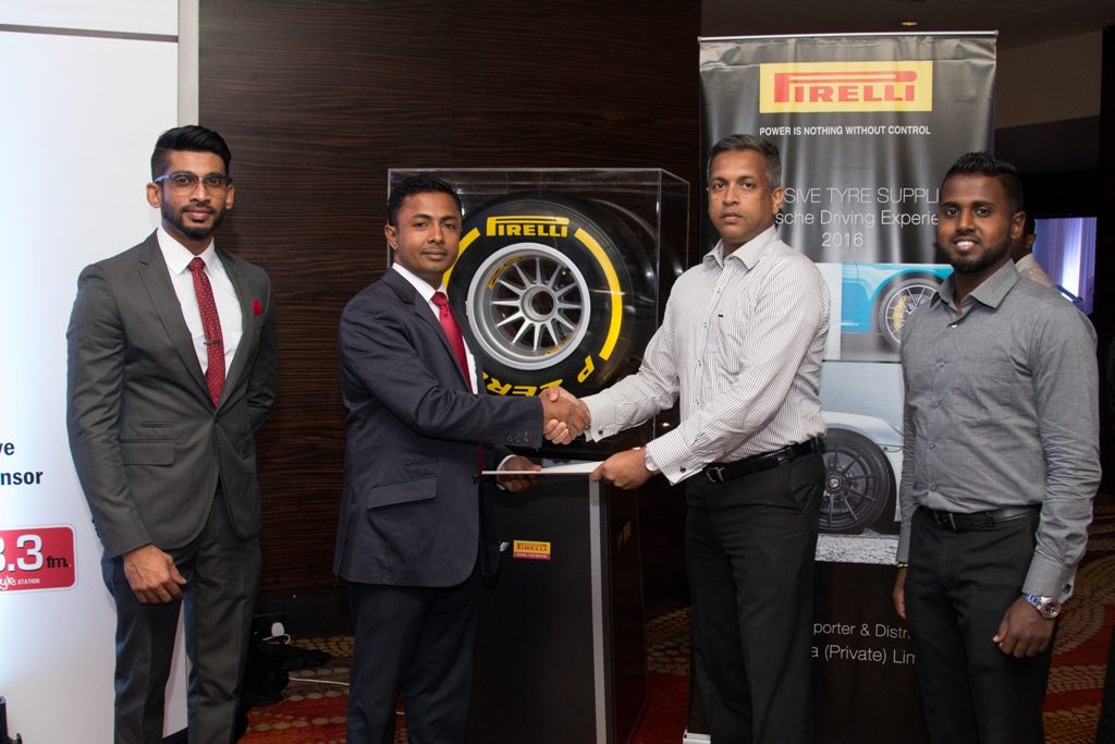 Mahen Liyanapathirana - Brand Manager, Eurocars (Pvt) Ltd, Porsche Centre Sri Lanka, Ravi Opatha - General Manager, Eurocars (Pvt) Ltd, Porsche Centre Sri Lanka, Priyantha Perera - General Manager – Spare Parts Sales, Toyota Lanka (Private) Limited and Ashvin Kalinga - Team Leader/ in charge – Pirelli, Toyota Lanka (Private) Limited